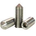 Stainless Steel 18-8 Cone Point Set Screw - 
